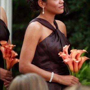 Brown Cocktail Dress